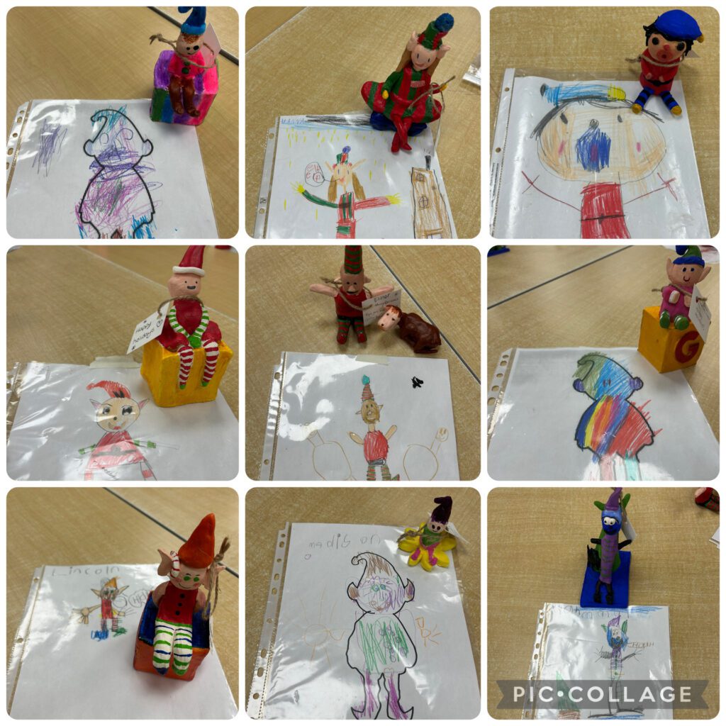 Collaboration between elementary and secondary school brings students’ artwork to life
